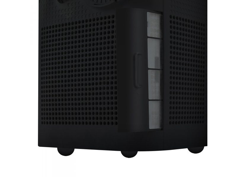 Ballu Eclipse BPAC-07 EPB/N6 вид сзади вентиляционные решётки колёсики для перемещения