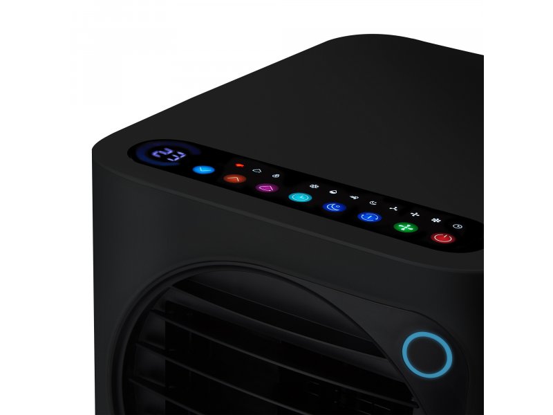 Ballu Eclipse BPAC-10 EPB/N6 верхняя панель управления сенсорные кнопки LED-дисплей температуры