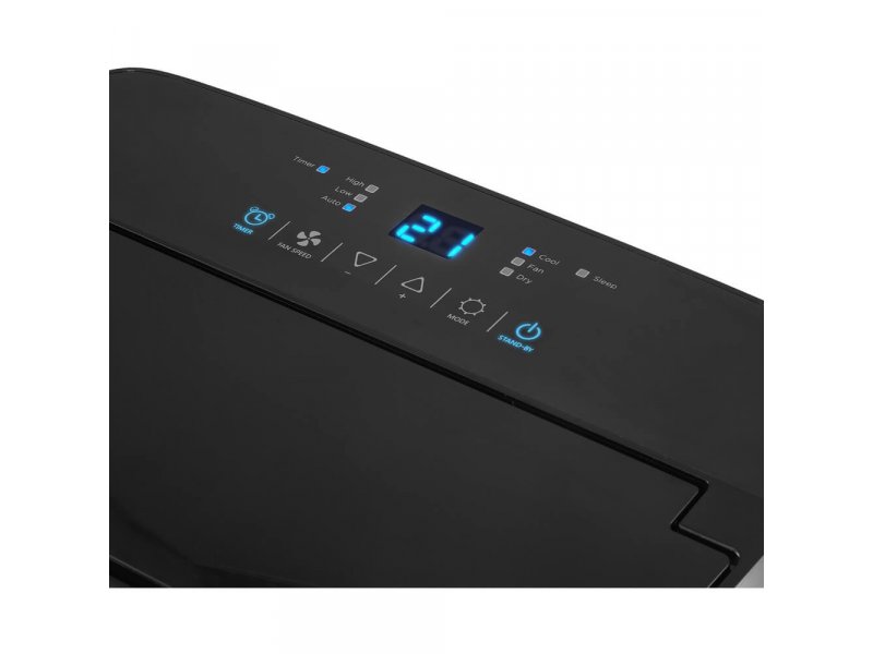 Ballu BPAC-12 SW/N1 сенсорная панель управления — иконки режимов, дисплей температуры, кнопки таймера