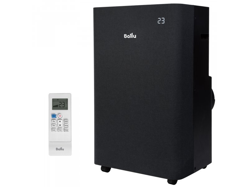 Ballu Velure BPAC-14 EW/N6 с пультом управления комплектация вид спереди