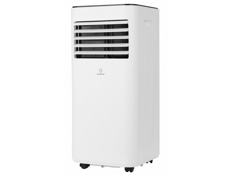 Ecostar Desire KV-DS09CH-E фронтальный вид выдвижные горизонтальные жалюзи на роликовых колёсах