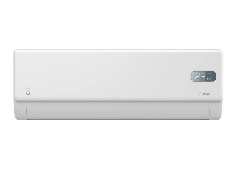 Funai Akoya Inverter RAC-I-AK55HP.D02 &mdash; внутренний блок на стене с LED-дисплеем температуры