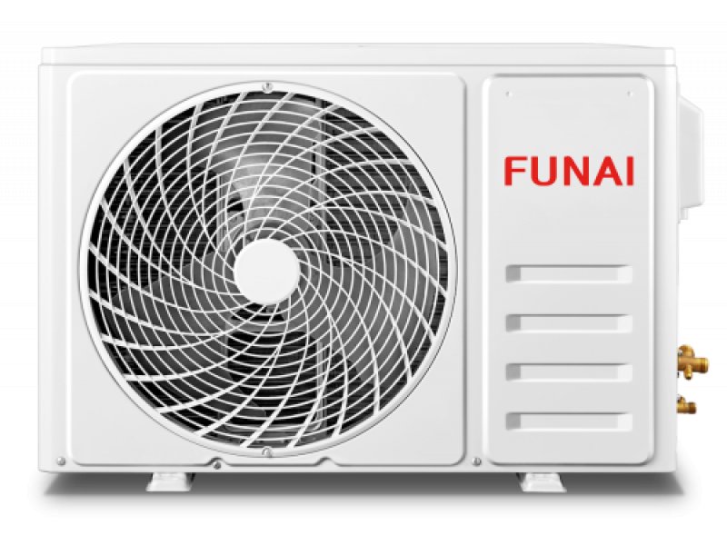 Funai Kadzoku RAC-KD75HP.D02 наружный блок компрессор медные трубки подключение