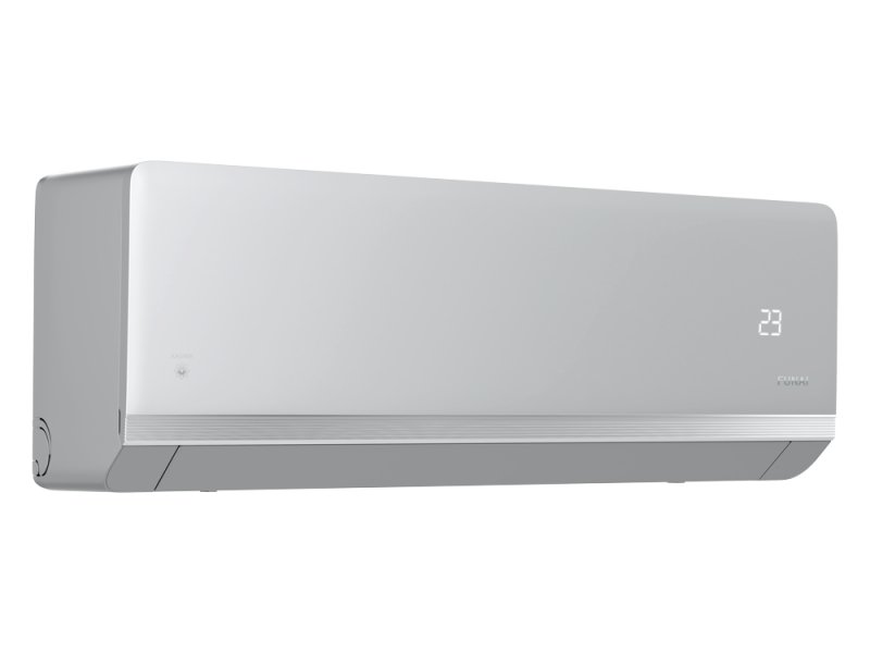 Funai Kagami RAC-KM20HP.D01 общий силуэт — компактный корпус 768×299×201 мм