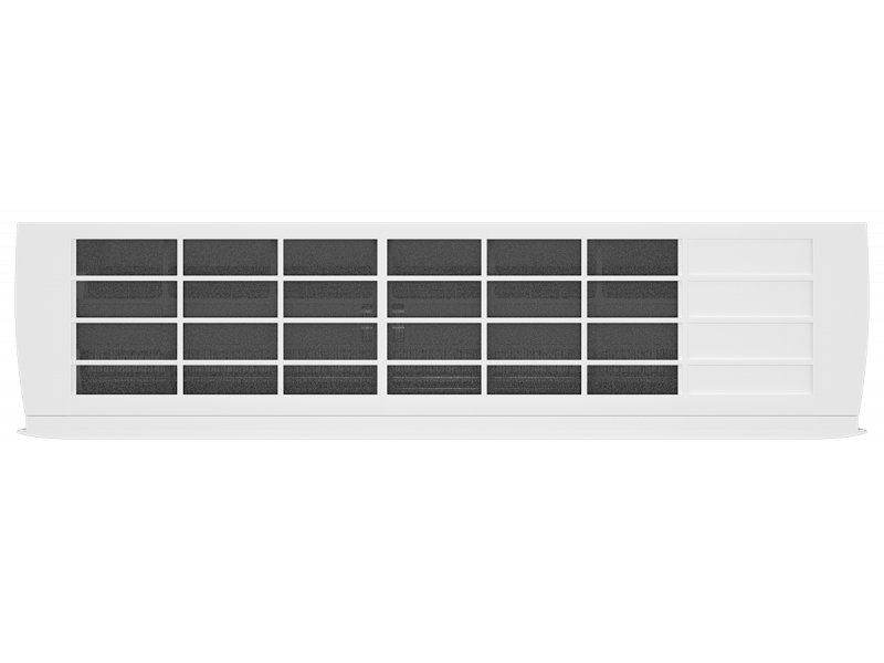 Funai Sensei 2.0 RAC-SN25HP.D07 четырёхрядная система фильтрации сетчатые элементы крупным планом