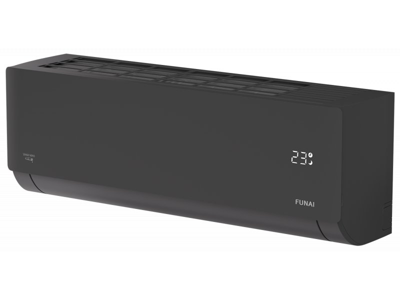 Funai Sensei Nero 2.0 RAC-SNN35HP.D07 вид сверху воздухозаборники компактные размеры корпуса