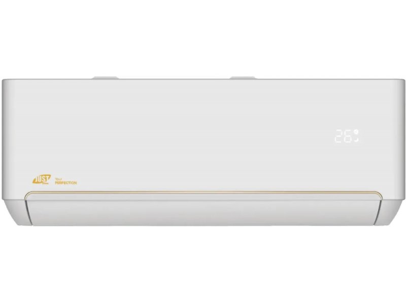 Just Aircon JAC-09HPSIA/TPF внутренний блок на стене — вид спереди