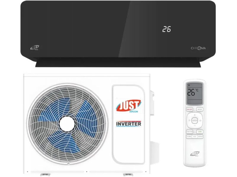 Just Aircon Chroma JAC-10HPSIA/CAC пульт ДУ дисплей LED режимы работы