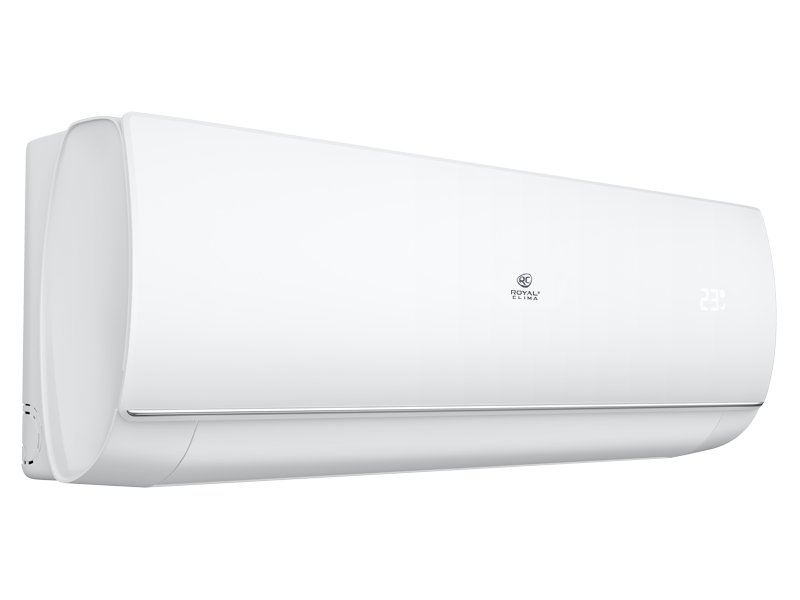 Royal Clima RC-PDC28HN боковой профиль компактный тонкий корпус внутреннего блока