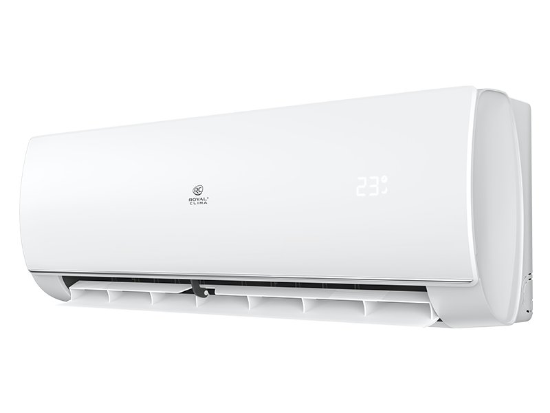 Royal Clima Pandora RC-PDC70HN вид спереди с открытыми жалюзи распределение воздушного потока