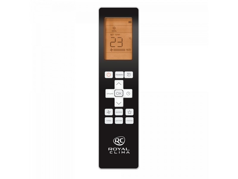 Royal Clima Triumph Lite RC-TWL35HN пульт управления с дисплеем и кнопками