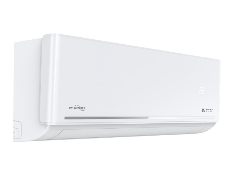 Royal Clima RCI-FCE35HN вид сбоку глубина корпуса управляющие элементы