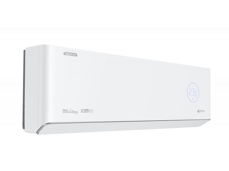 Royal Clima RCI-RF30HN боковой профиль внутреннего блока тонкий корпус 198 мм глубина