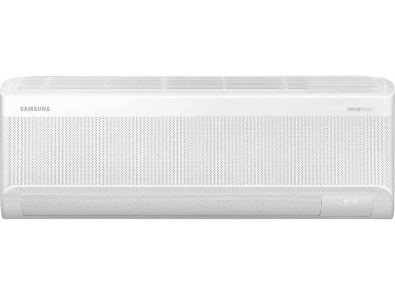 Samsung AR60F12C1DW настенная сплит-система фронтальный вид с цифровым дисплеем