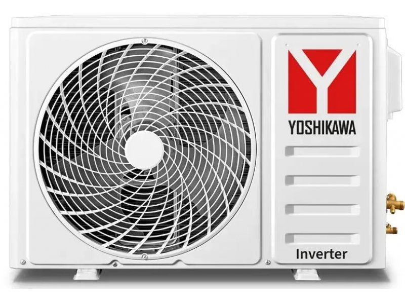 Yoshikawa YAC-I-09WRNG наружный блок монтаж фасад габариты