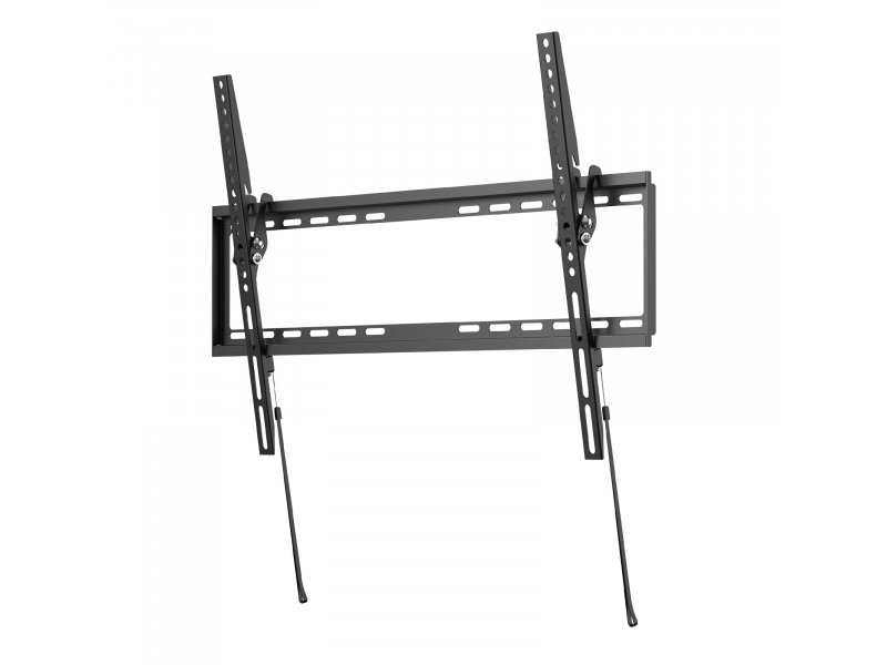 Uniteki TM1206 наклонный кронштейн — металлическая конструкция с двумя вертикальными стойками и горизонтальной перекладиной, вид спереди