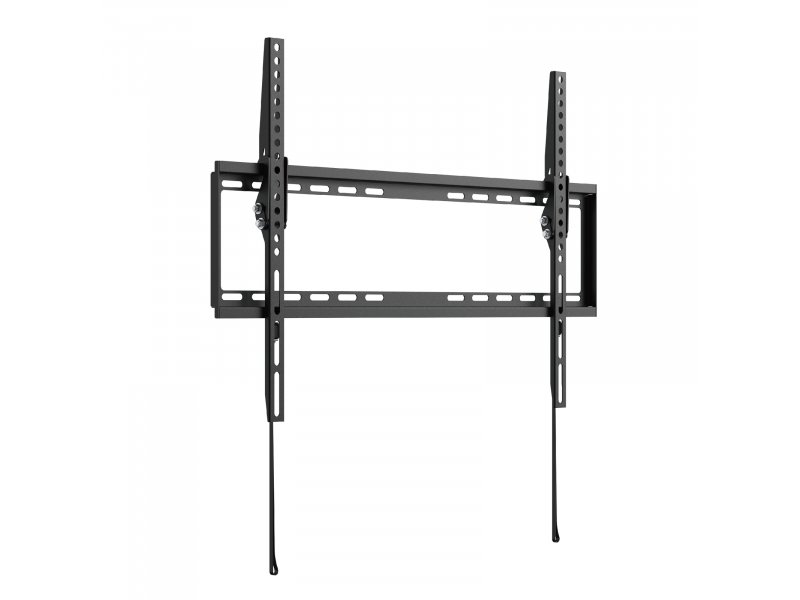 Uniteki TM1206 фронтальный вид с наклоном — металлический каркас с крепёжными отверстиями и вертикальными направляющими