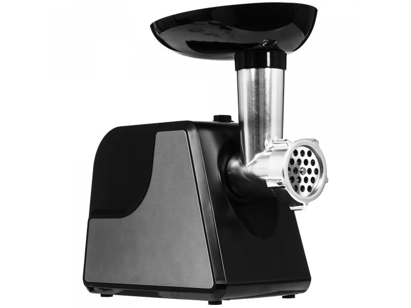 Black and Decker BXMMA1000E черная электрическая мясорубка с металлическим загрузочным лотком и съёмной чашей