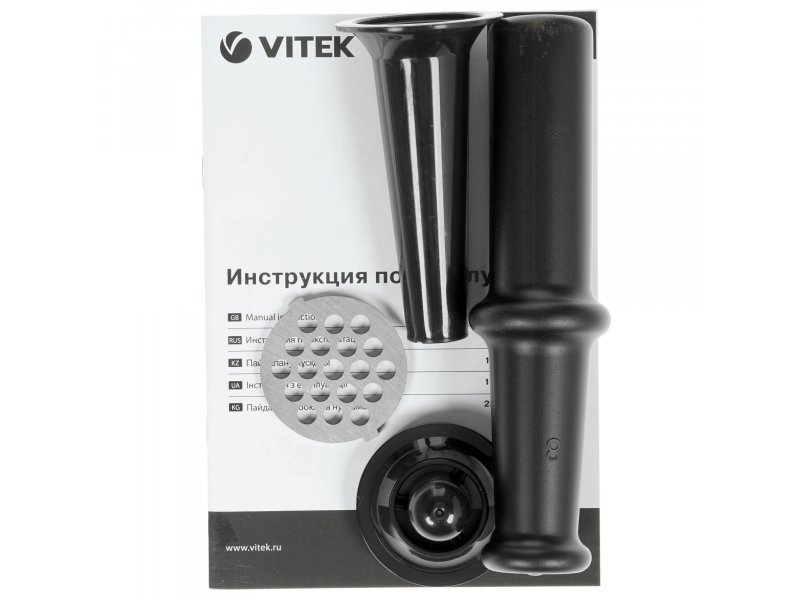 Vitek VT-3636 насадка кеббе и колбасная трубка из комплекта