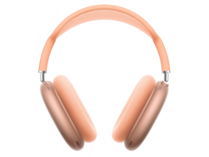 Apple AirPods Max 2 2026 USB-C Orange оранжевые полноразмерные наушники с оголовьем, вид спереди