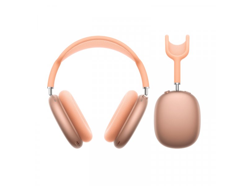 Apple AirPods Max 2 2026 Orange в смарт-кейсе рядом с кабелем USB-C, полная комплектация