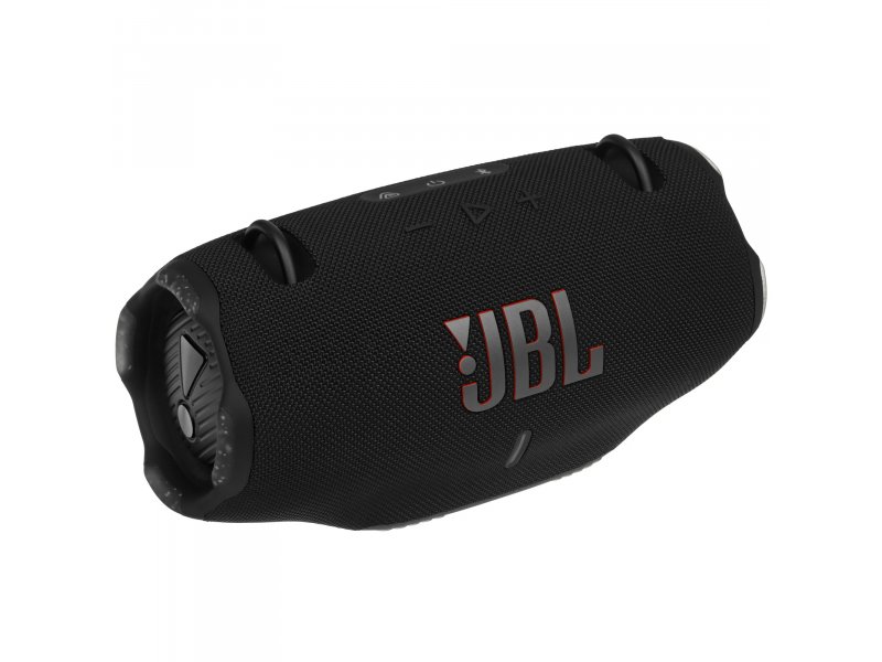 JBL Xtreme 4 чёрный портативная колонка 70 Вт вид спереди цилиндрический корпус с ручкой