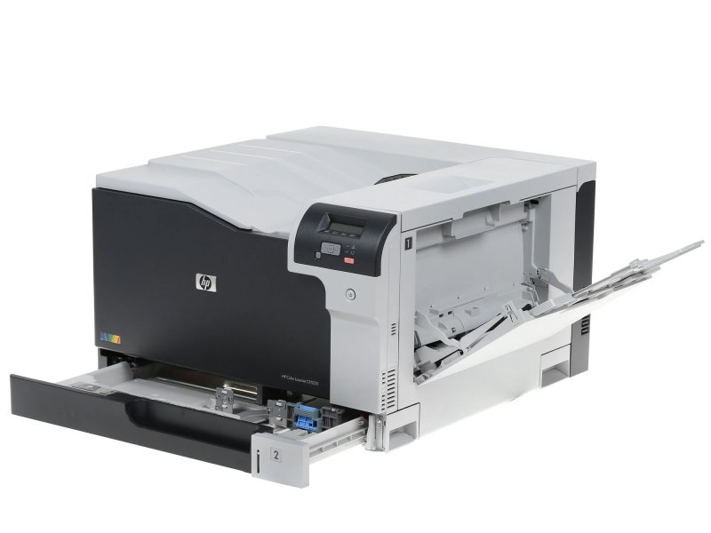 HP Color LaserJet Pro CP5225N — лоток вывода бумаги на 250 листов
