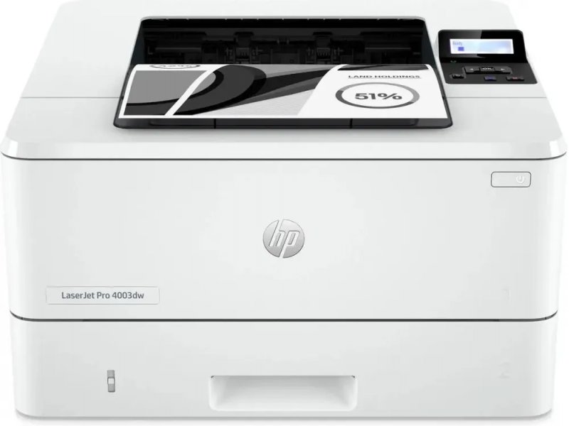 HP LaserJet Pro 4003dw лоток подачи бумаги 350 листов вид сбоку