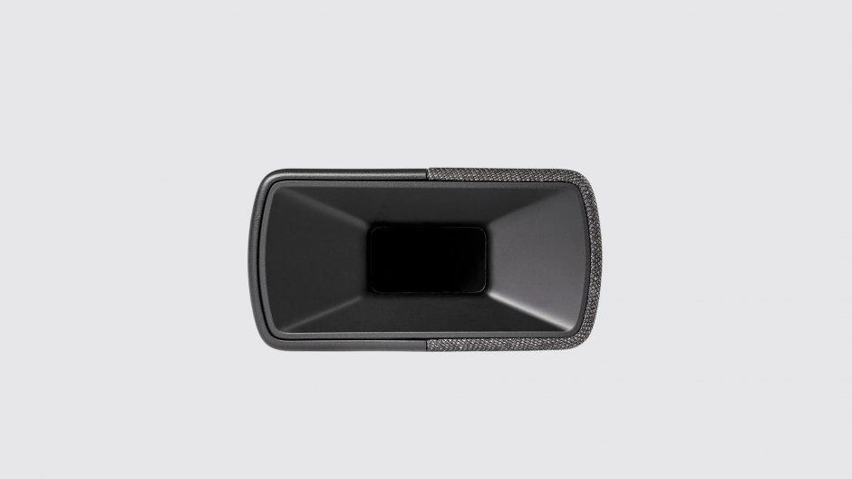 Denon DHT-S217 вид сверху — конструкция с излучателями звука, компактный корпус