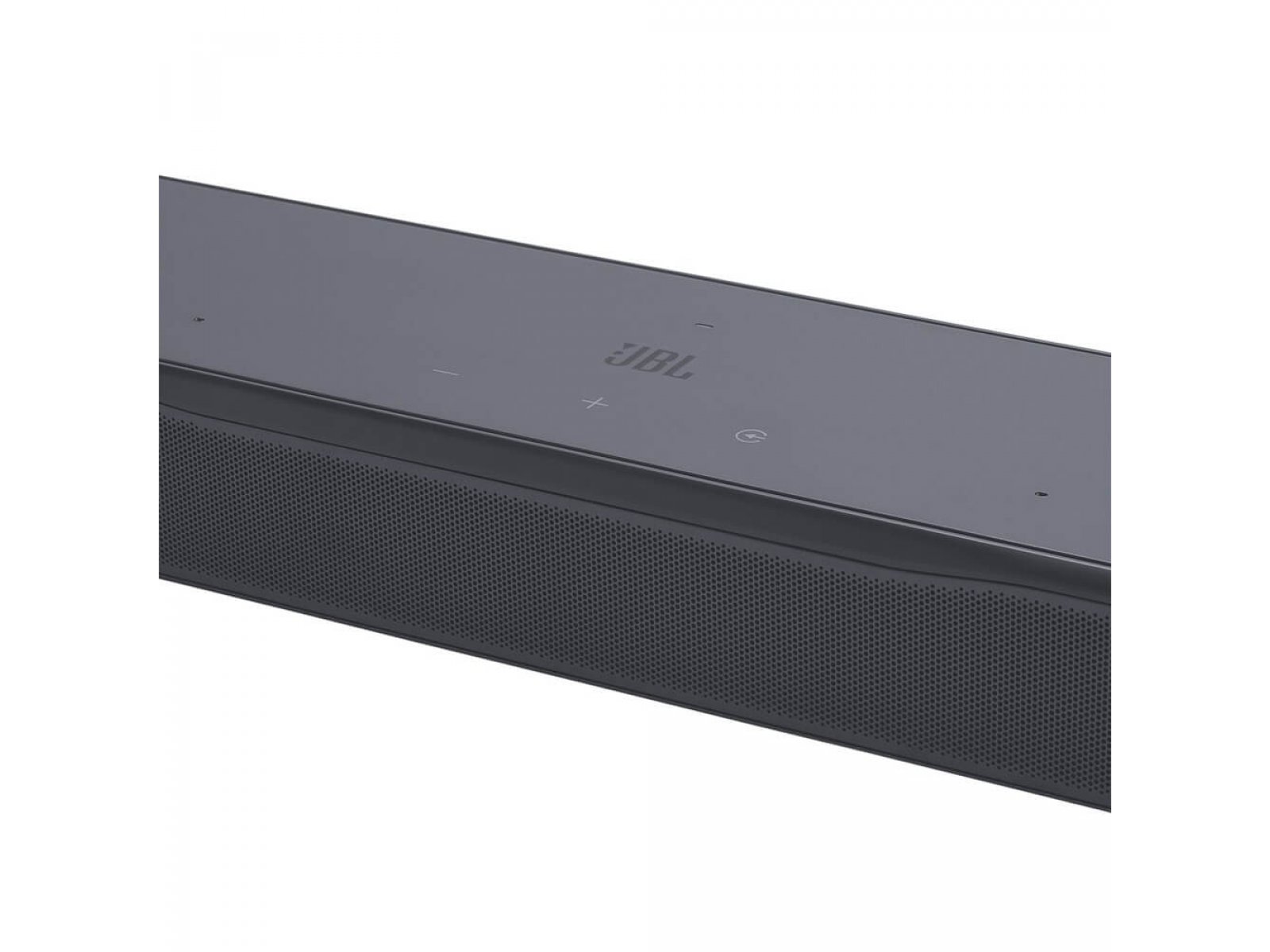 JBL Bar 500 MK2 &mdash; передняя панель с логотипом JBL и сеткой динамиков