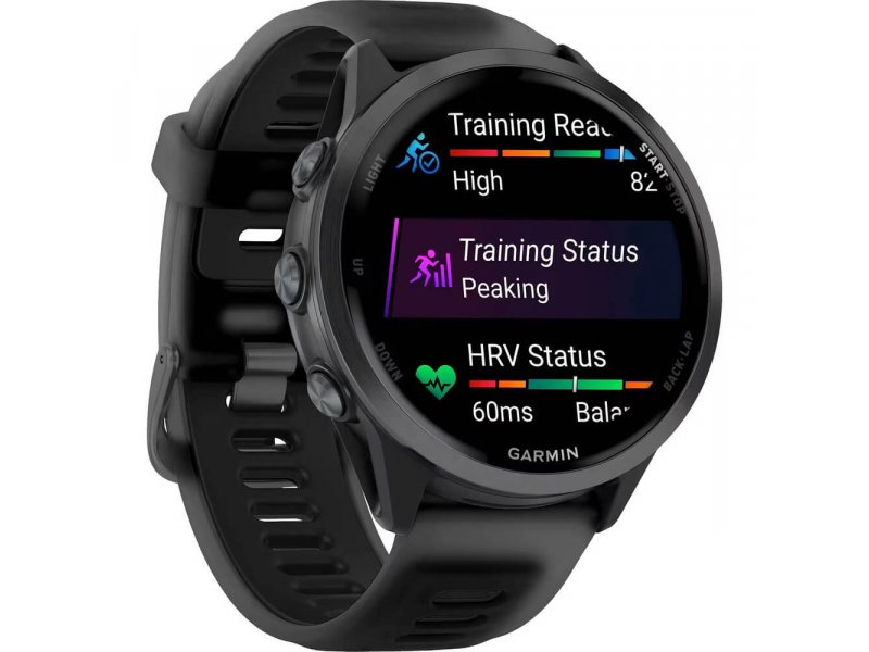 Garmin Forerunner 570 &mdash; экран Training Reach с HRV Status и цветными индикаторами нагрузки