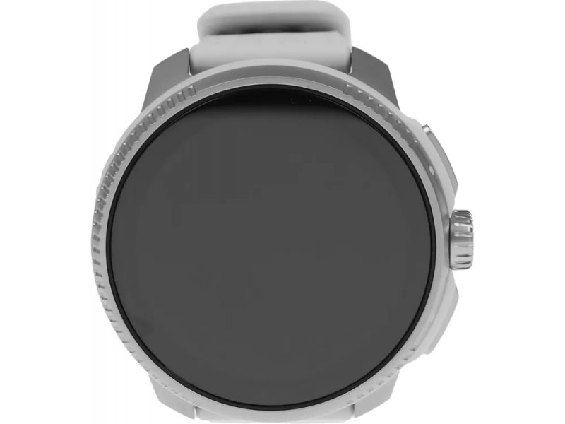 Suunto Race серый — вид спереди под углом, конструкция корпуса из стали и безель