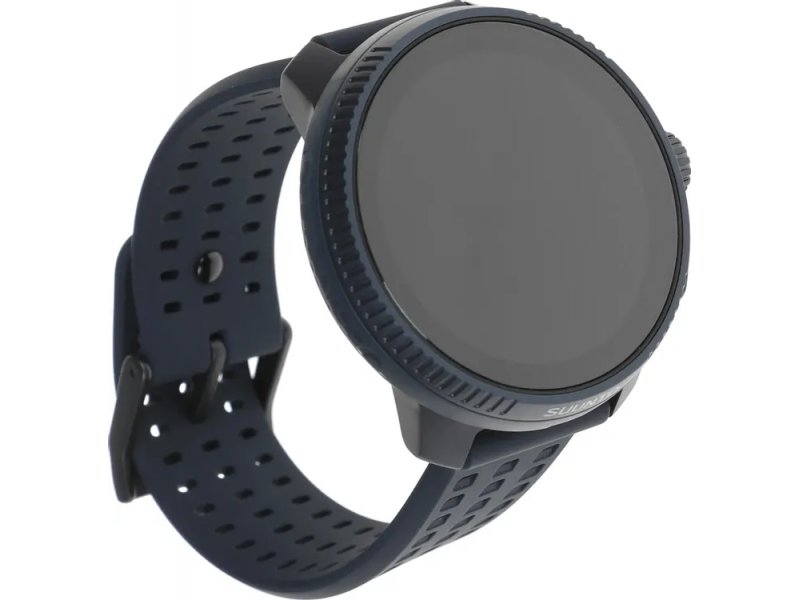 Suunto Race синий силуэт корпус сталь силиконовый ремешок общий вид