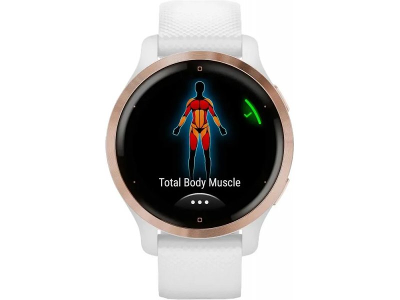 Garmin Venu 2S — функция анализа состава тела и мышечной массы на экране