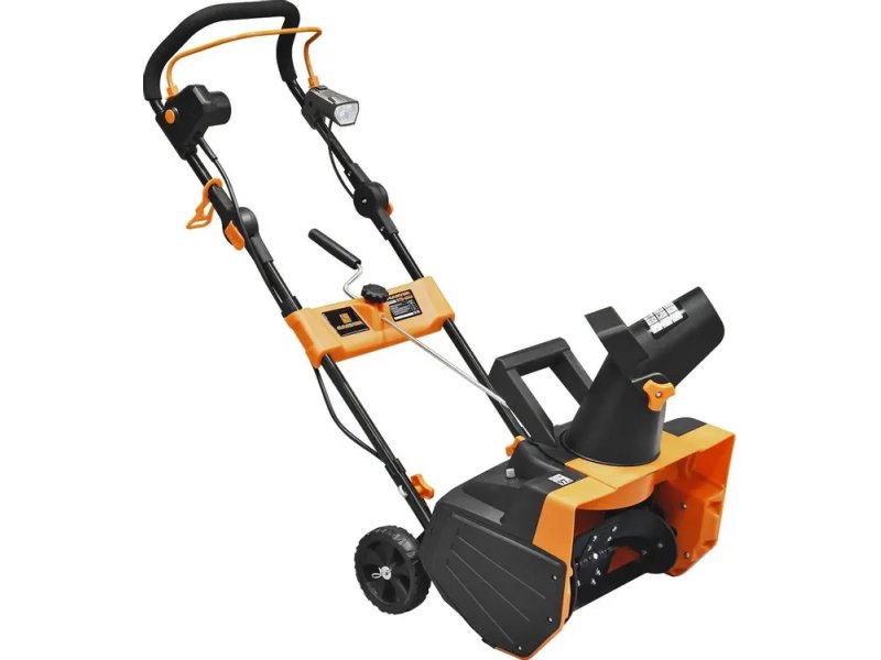 Carver STE 2346L электрический снегоуборщик ширина ковша 46 см вид спереди