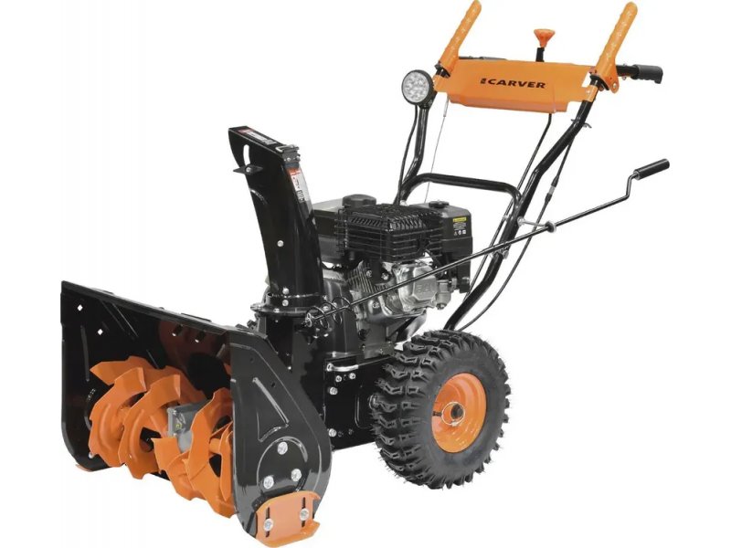 Carver STG 7056EL бензиновый снегоуборщик 56 см ковш двухступенчатый шнек