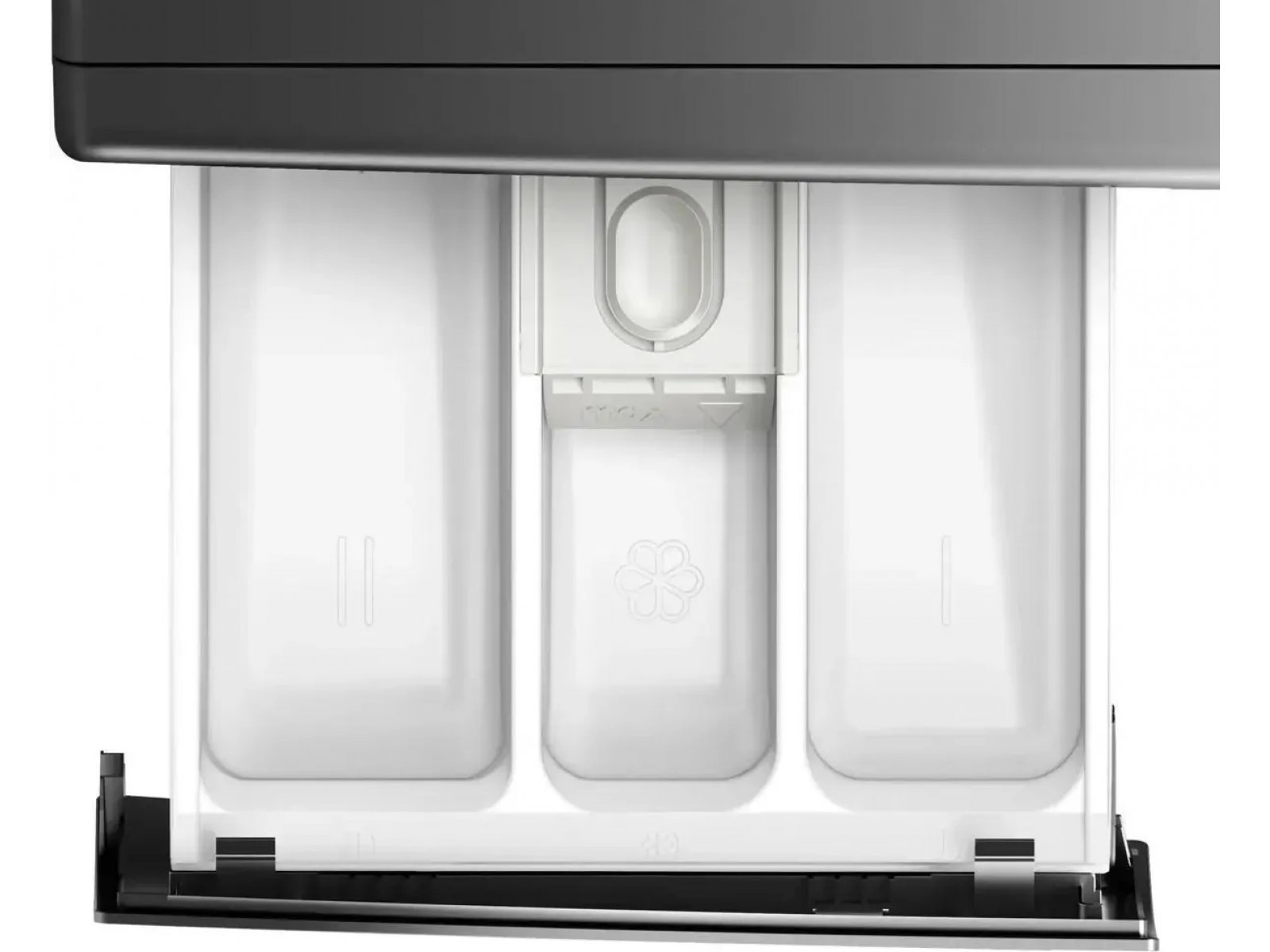 Bosch WGK244ZXME лоток для моющих средств &mdash; три отделения для порошка, кондиционера и предстирки