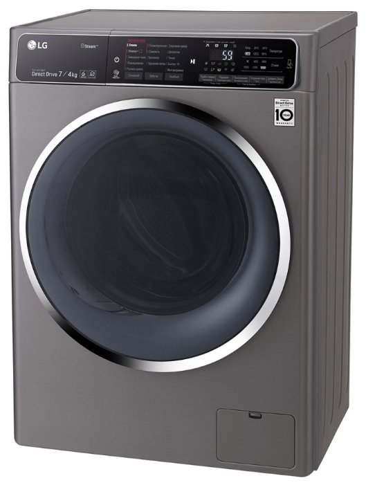 LG F2H7HG2S барабан из нержавеющей стали прямой привод двигателя