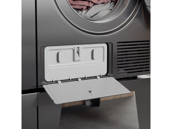 Asko TDC1481HC.S фильтр конденсатора текстурированный барабан открытая дверца обслуживание