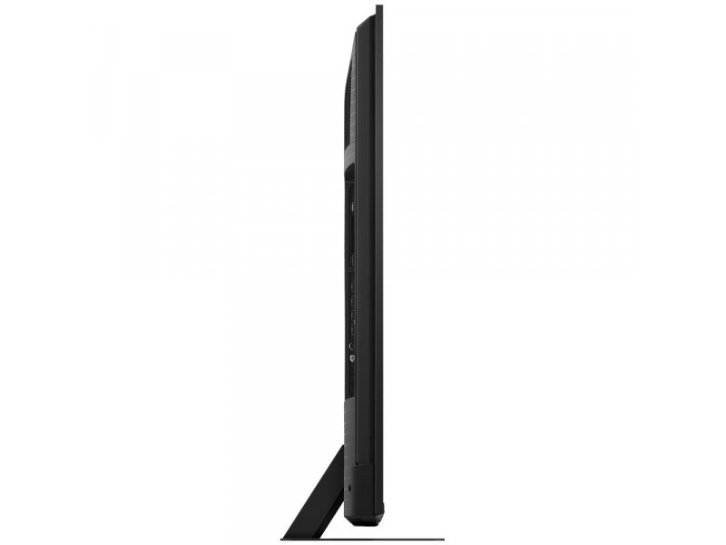 Hisense 65UR8S — общий вид с подставкой в гостиной