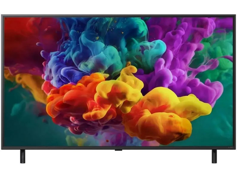 LG 50QNED85B6A вид спереди — QNED 4K телевизор 50 дюймов 2026 с Mini LED подсветкой