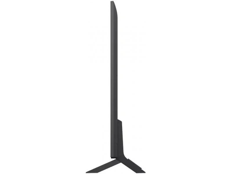 LG 50QNED85B6A подставка — X-образная конструкция с вертикальными опорами