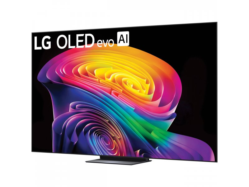 LG OLED83C6RLA — угловой вид, качество сборки корпуса и минимальные рамки экрана