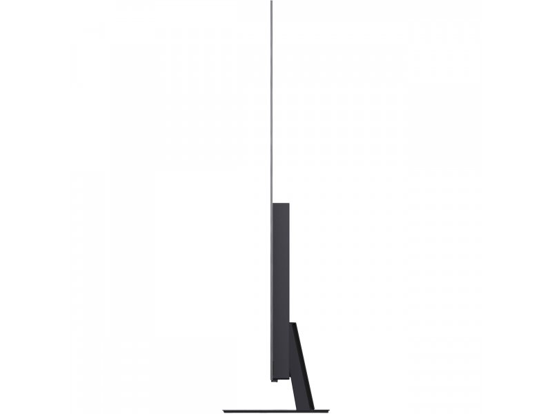 LG OLED83C6RLA — боковой профиль 2 см, элегантный тонкий корпус чёрного цвета