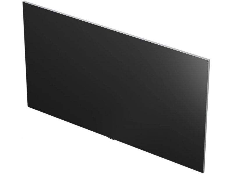 LG OLED83G6 острый угол профиля — экстремально тонкий корпус панели