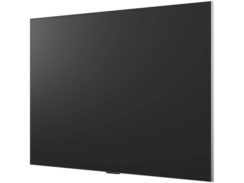 LG OLED97G6RLA &mdash; сверхтонкий профиль корпуса 2,8 см, вид сбоку