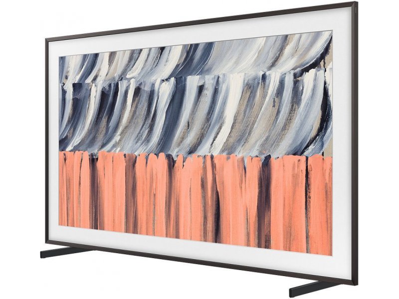 Samsung The Frame QE43LS03H 43 дюйма — вид сбоку, ультратонкий профиль корпуса 2,75 см