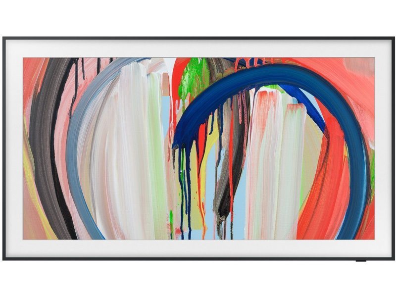 Samsung The Frame QE55LS03H — дизайн рамки The Frame, экран с художественным контентом