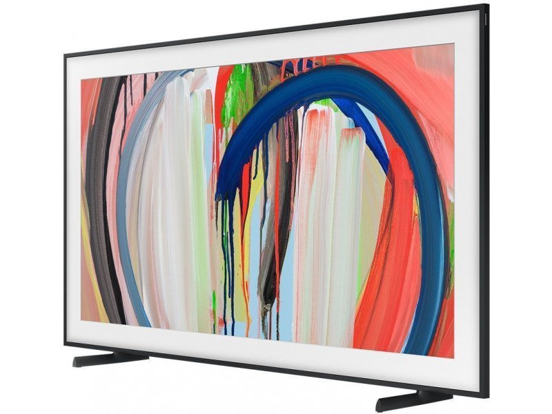 Samsung The Frame QE55LS03H — боковой профиль, тонкий корпус 2,49 см без подставки
