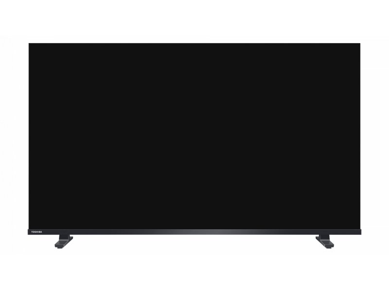 Toshiba 32V37SE вид спереди с выключенным экраном — минималистичный дизайн в чёрном цвете
